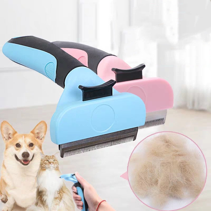 Non-Slip De-Shedding Comb for Dogs & Cats