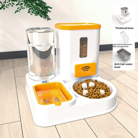 Pet Food &amp; Water Station – Sweetheart Orange