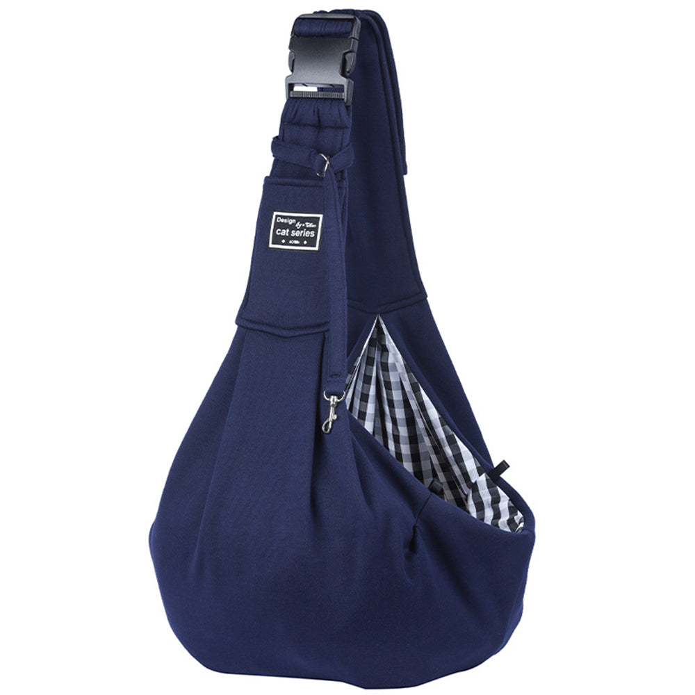 Adjustable Sling Pet Carrier – Blue
