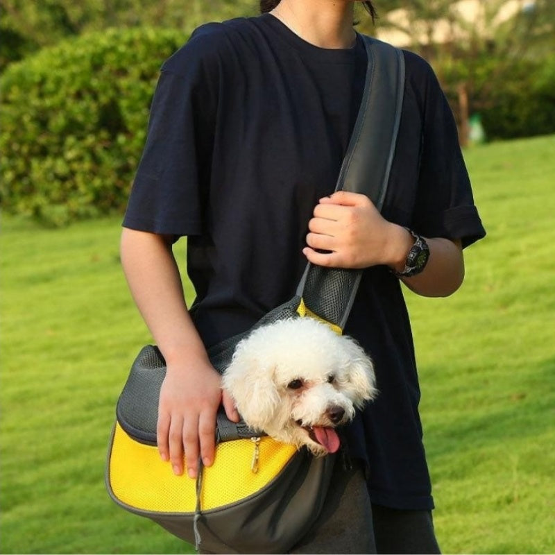 Breathable Mesh Pet Shoulder Carrier