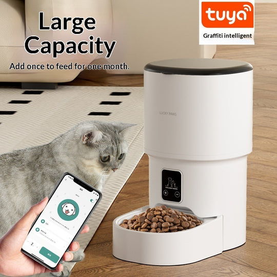 Automatic Pet Feeder – Button or App Control