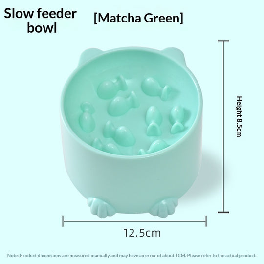 Minimalist Slow Feeder Bowl – Small – 12.5x8.5CM