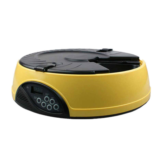 6-Meal Automatic Pet Feeder with Voice Recorder – view 3
