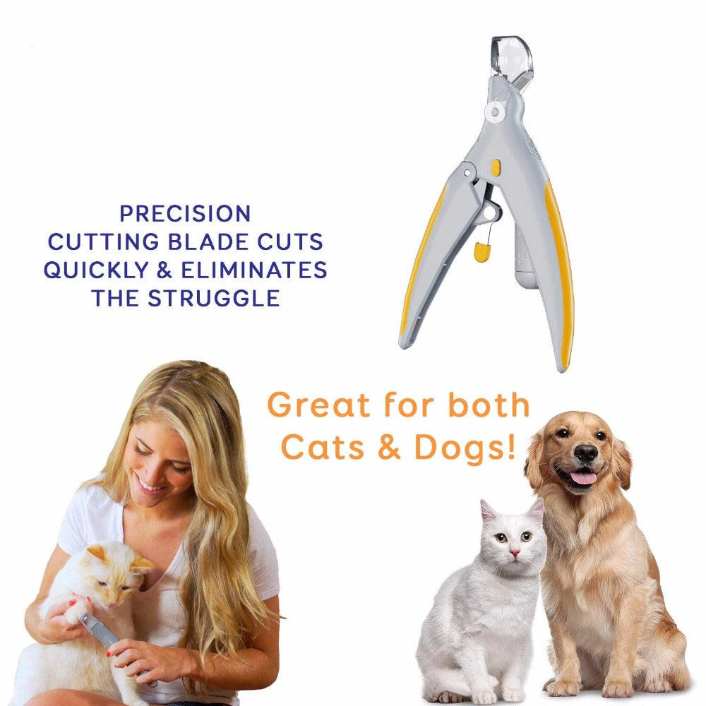 LED Pet Nail Clipper with Magnifier