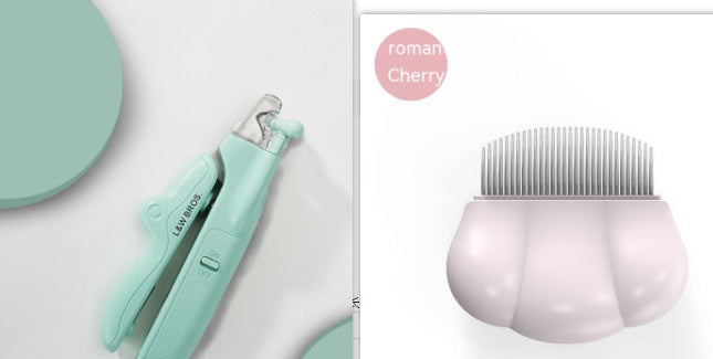 LED Pet Nail Clippers with Built-In File – Suit1