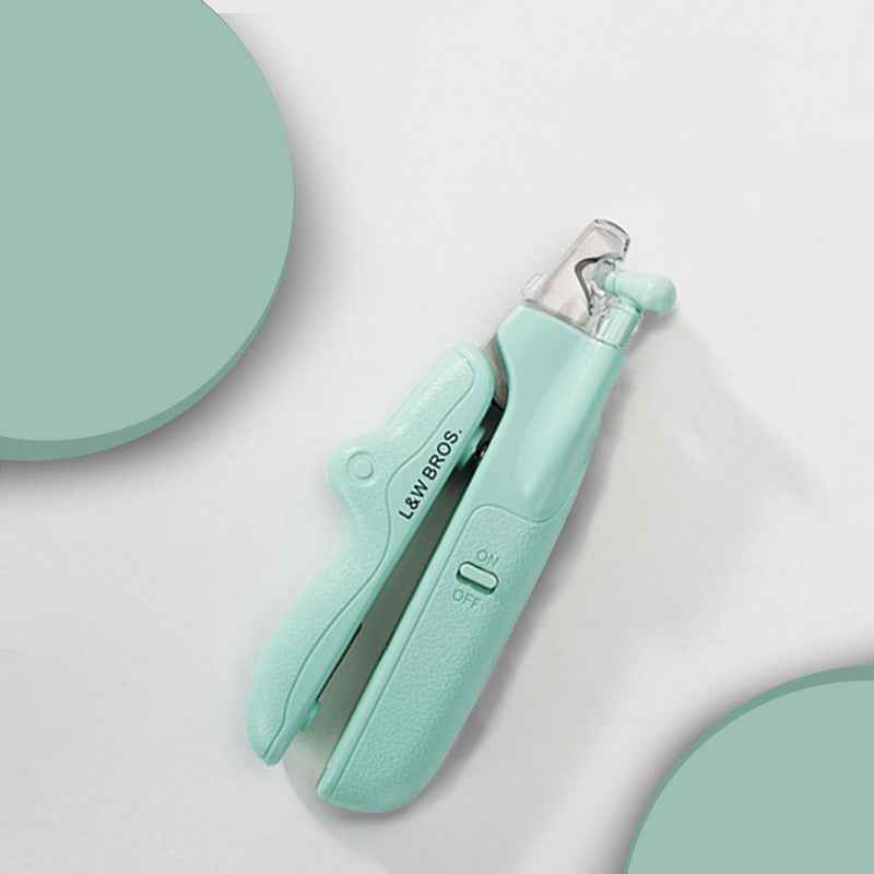 Pet Nail Clippers with LED Light - Gentle Grooming Solution for Dogs and Cats