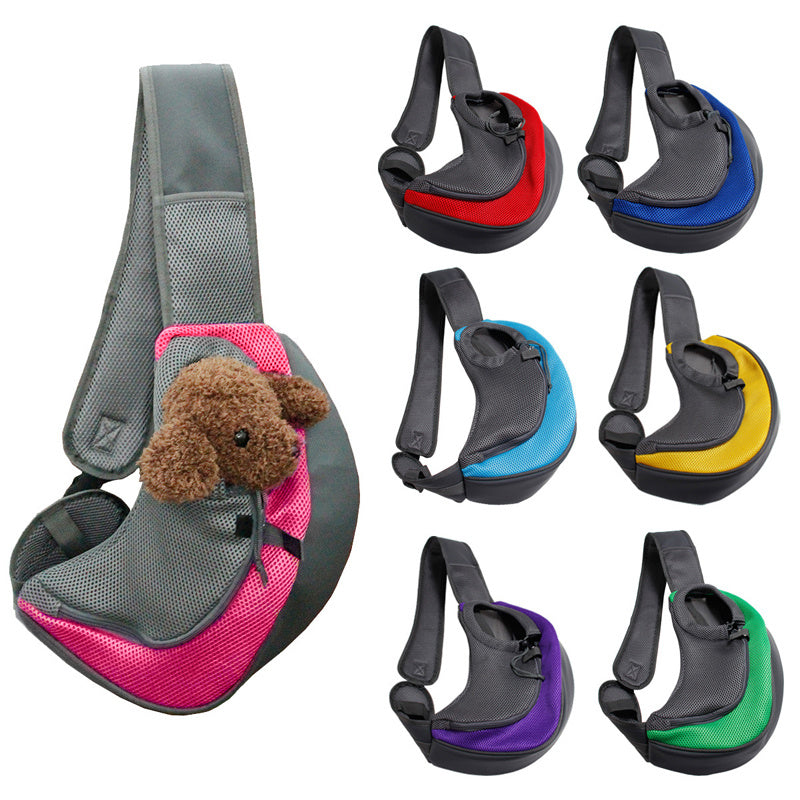 Breathable Mesh Pet Shoulder Carrier – view 10