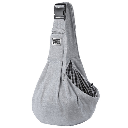 Adjustable Sling Pet Carrier – Gray