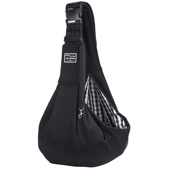 Adjustable Sling Pet Carrier – Black